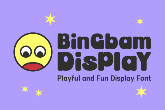 Bingbam Display: A Font That Brings Energy to Your Projects