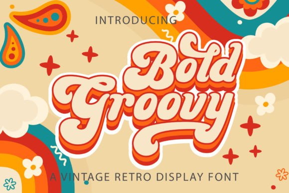 Bold Groovy: A Vintage Handwritten Font for Timeless Design