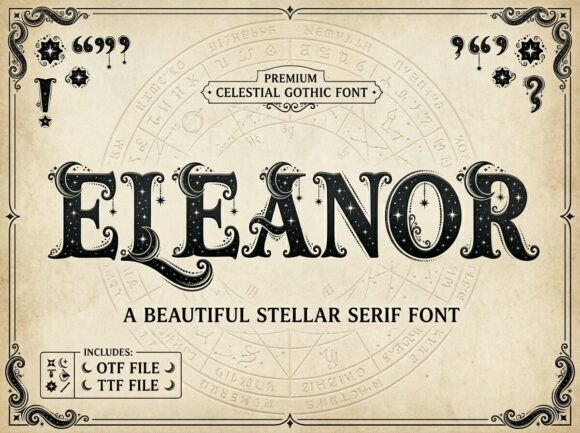 Eleanor: Channeling Celestial Gothic Elegance