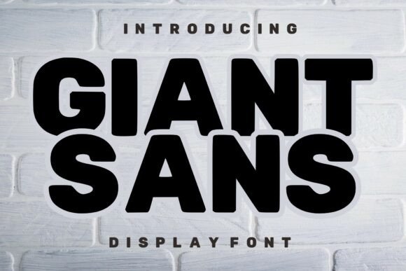 Giant Sans: The Bold Typeface for Instant Impact