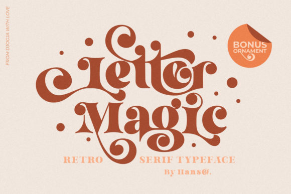 Letter Magic: A Vintage Serif with Modern Versatility