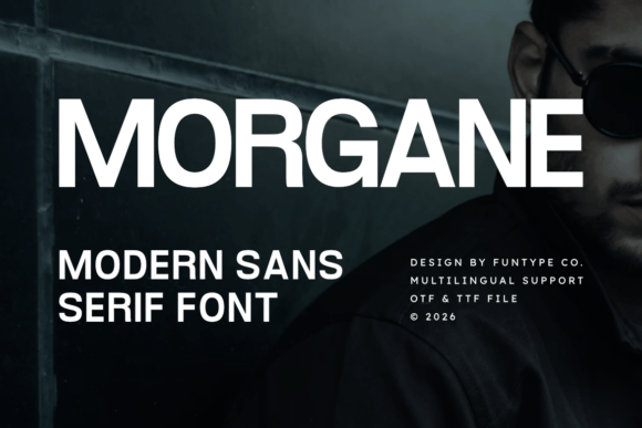 Morgane: The Bold Sans Serif for Modern Designers