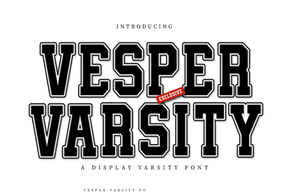 Vesper Varsity: A Typeface with Championship Character